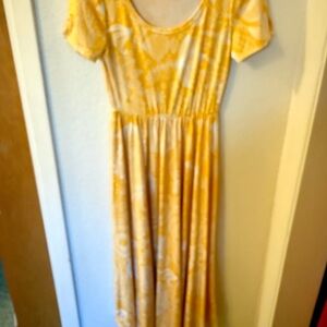 Size XS LuLaRoe Riley midi dress
